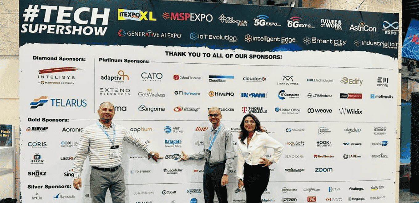 People10 as a Gold Sponsor at the IoT Evolution Expo in Fort Lauderdale, FL.