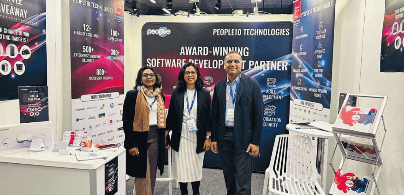 People10 had a great experience exhibiting at the Stockholm Tech Show in Sweden