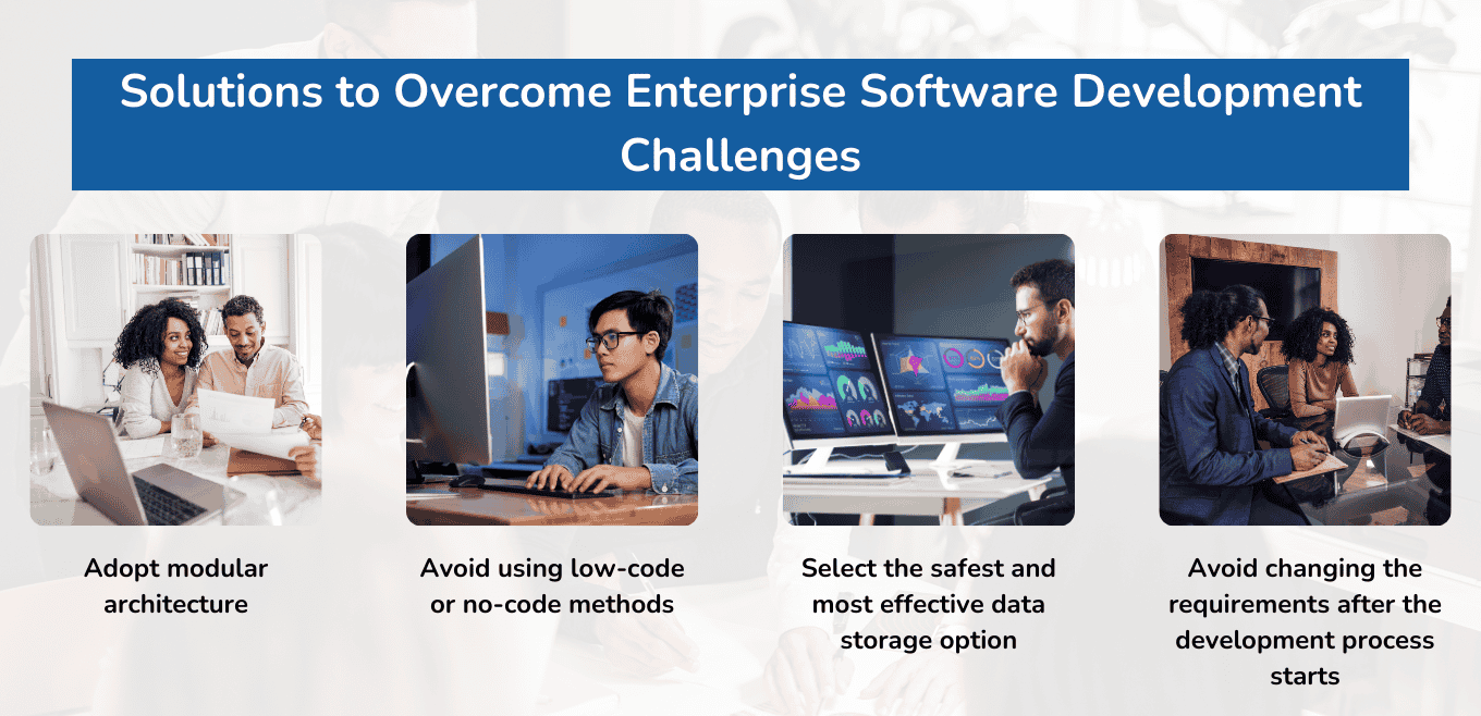 Solutions to Overcome Enterprise Software Development Challenges